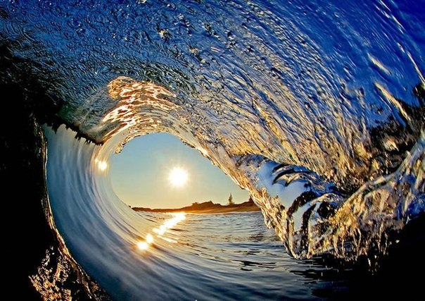 Красивые Гавайские волны фотографа Кларка Литтла