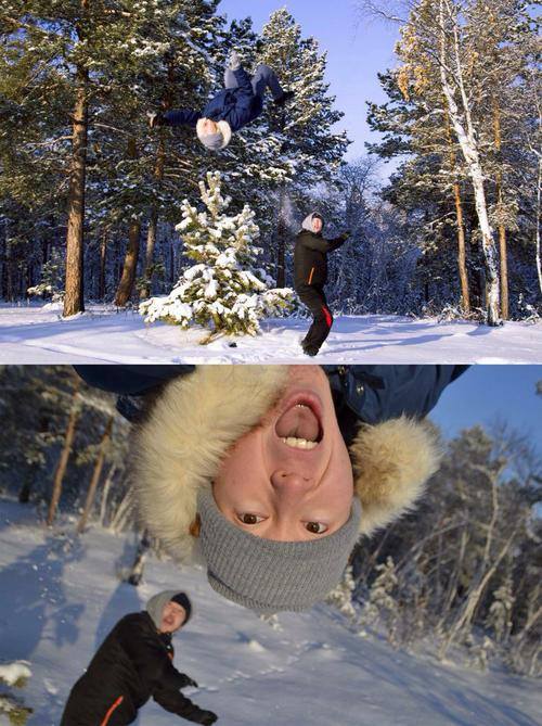 Самое экстримальное селфи