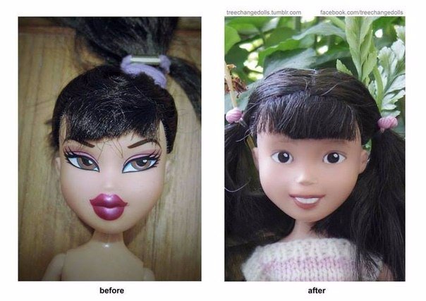 Вторая жизнь кукол Барби и Братц
