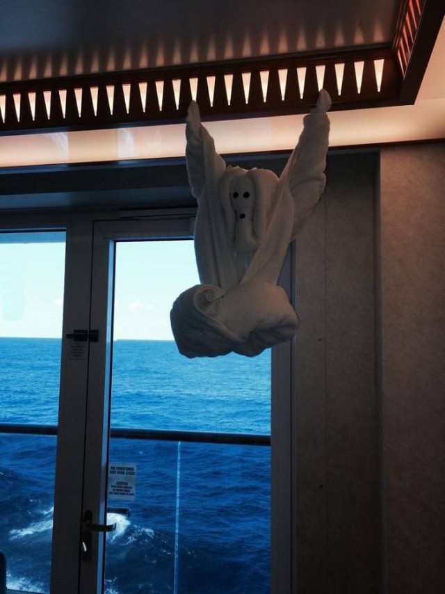 Современная подача полотенец в отелях