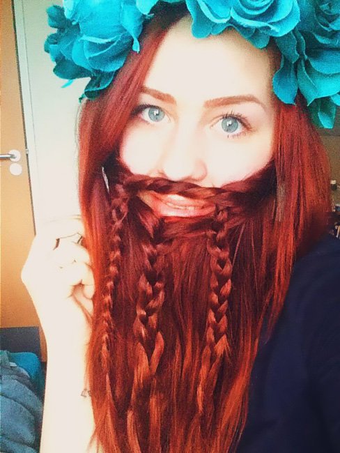 Девушки с бородой