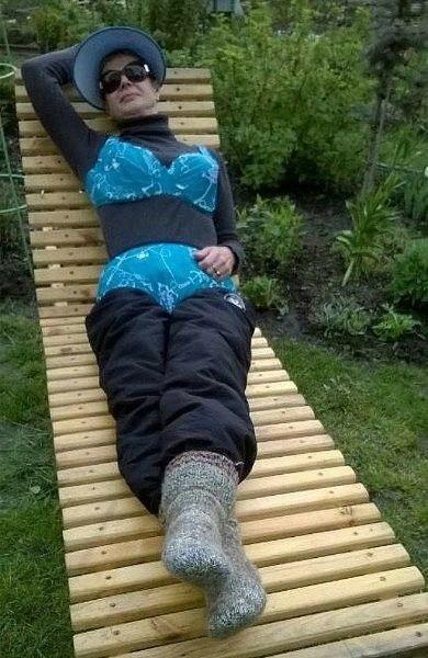 Отличное лето! Жаль только, что загар через куртку не ложится