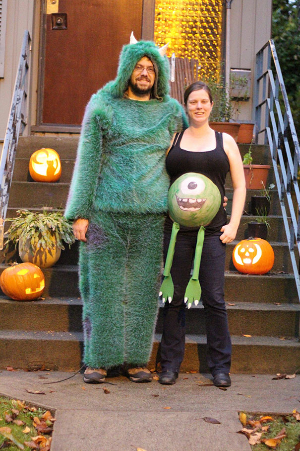 Оригинальные и стремные костюмы для беременных на Хэллоуин