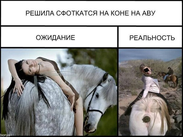 Фотографии. Ожидание и реальность