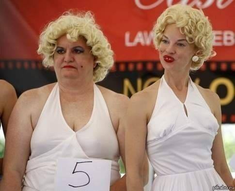 Как будто сама Мэрилин сошла с небес