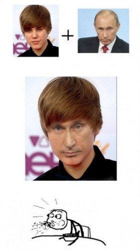 Джастин Путин или Владимир Бибер?