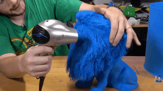 Крутой лев на 3D принтере