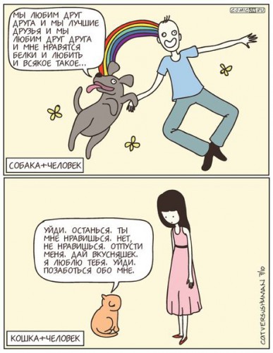 Смешные комиксы