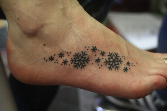 Зимние татуировки