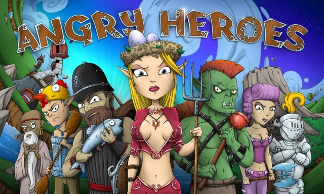 Самые Злые Герои! (комиксы по андроид игре "Angry Heroes")