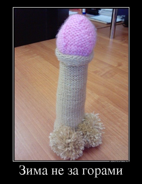 Демотиватор про зиму
