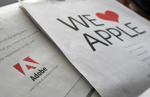  Adobe's Flash любит Apple