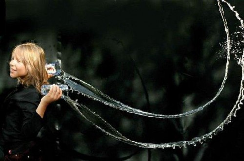 Как можно играть с водой