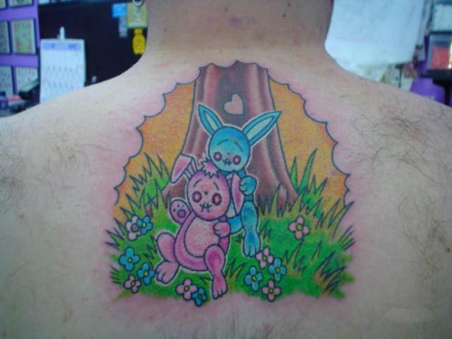 Тату брутального мужчины