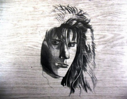 Рисунки на партах