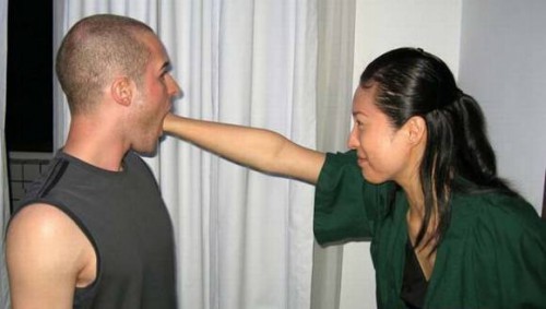 С правильного ракурса