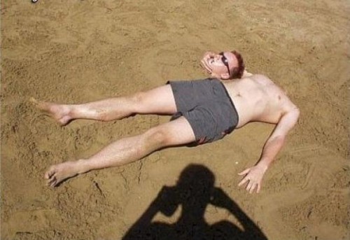 Потерял голову от жары