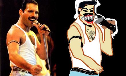 Рисунки знаменитостей в пейнте