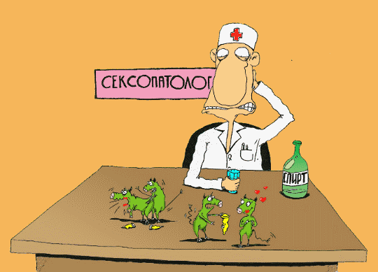 Смешные карикатуры про врачей