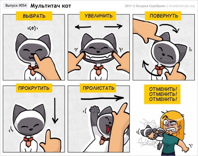 Как управлять котэ