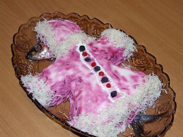 Гламурная селёдка под шубой