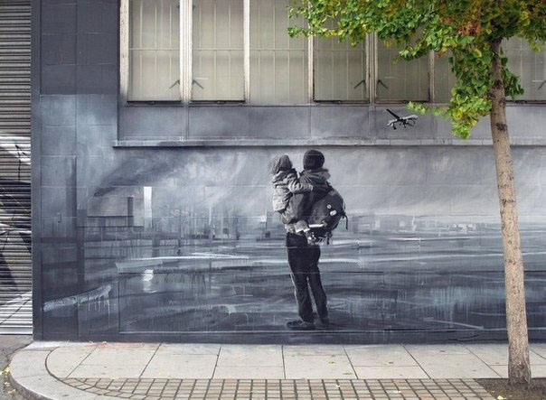 Реалистичный стрит-арт