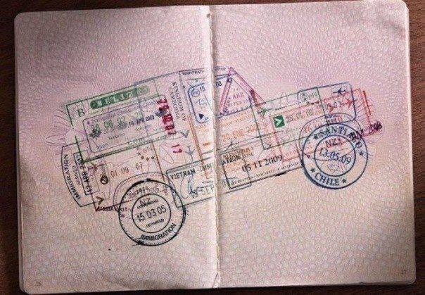 Паспорт настоящего путешественника!