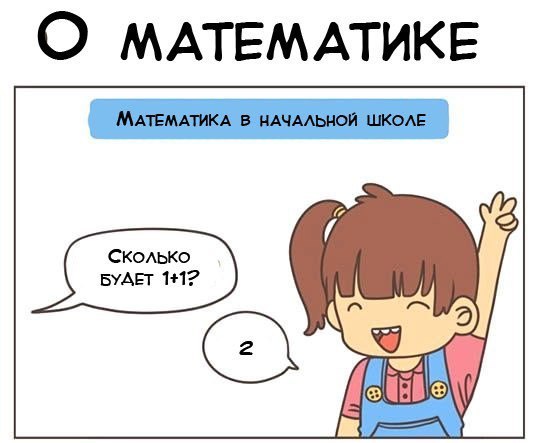 Правдивый комикс про математику
