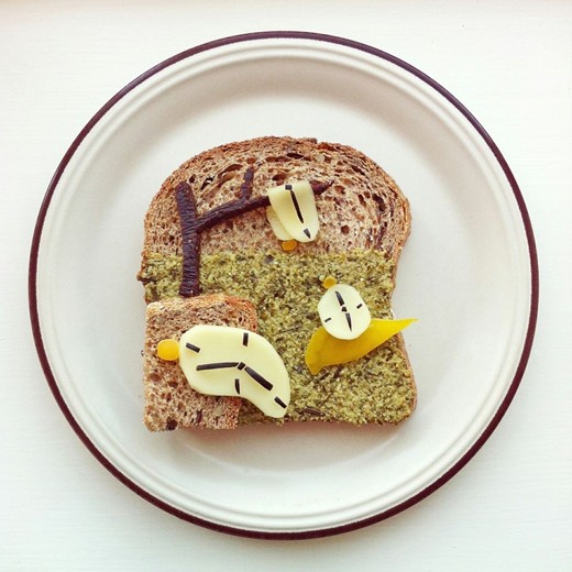 Мировые шедевры в виде завтраков